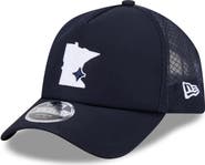 New Era Men's New Era Navy Minnesota Twins 2026 Batting Practice Alternate Apex 9FORTY Adjustable Hat