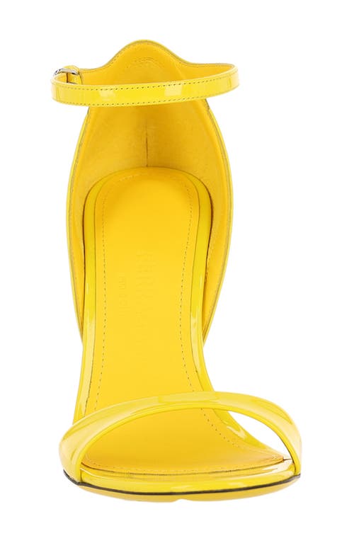 Ferragamo Vidette Wedge Heel Sandal In Yellow