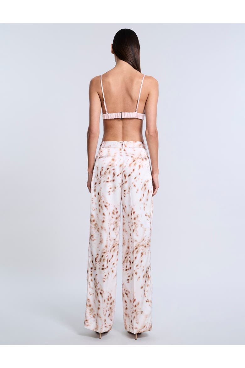 Animal Print Relaxed Pant, Alternate, color, Brown Sugar Animal Print