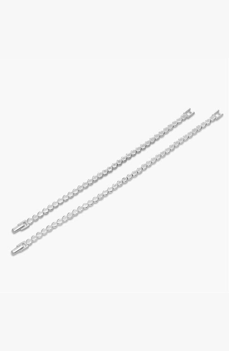 Oak & Luna Classic Dot Bracelet in Gold Vermeil, Alternate, color, Sterling Silver