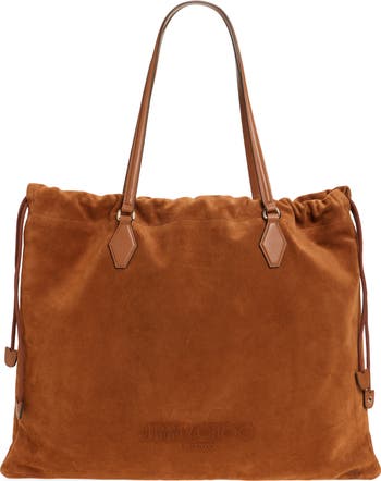 Jimmy Choo Large Drawstring Leather Tote | Nordstrom