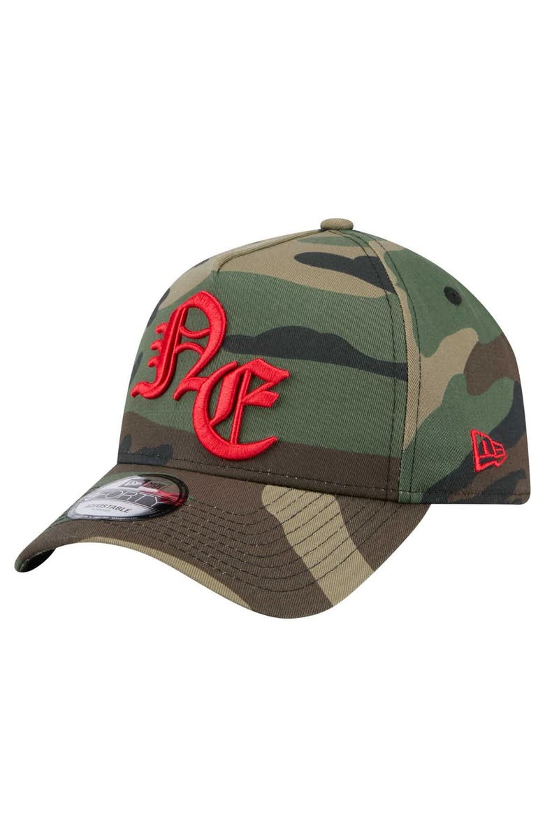 New Era Men's New Era Camo New England Patriots Mystic Camo A-Frame 9FORTY Adjustable Hat, Main, color, Camo