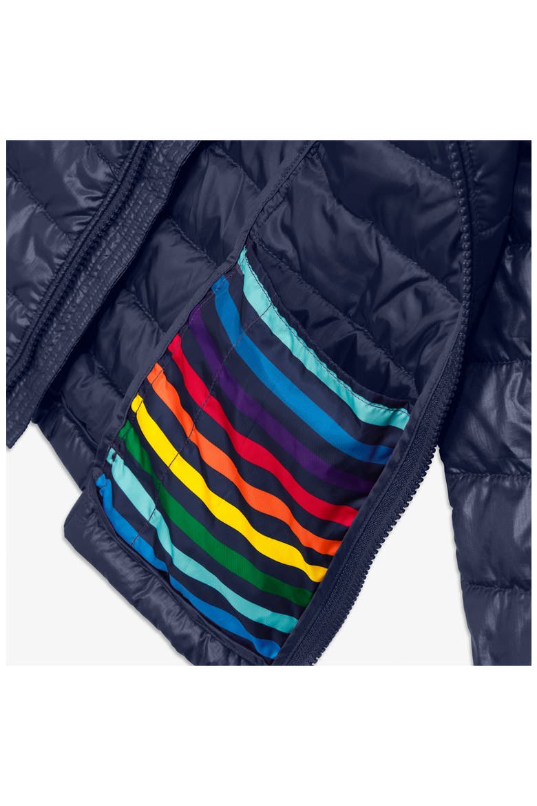 Kids' Lightweight Water Repellent Puffer Jacket, Alternate, color, BLACK
