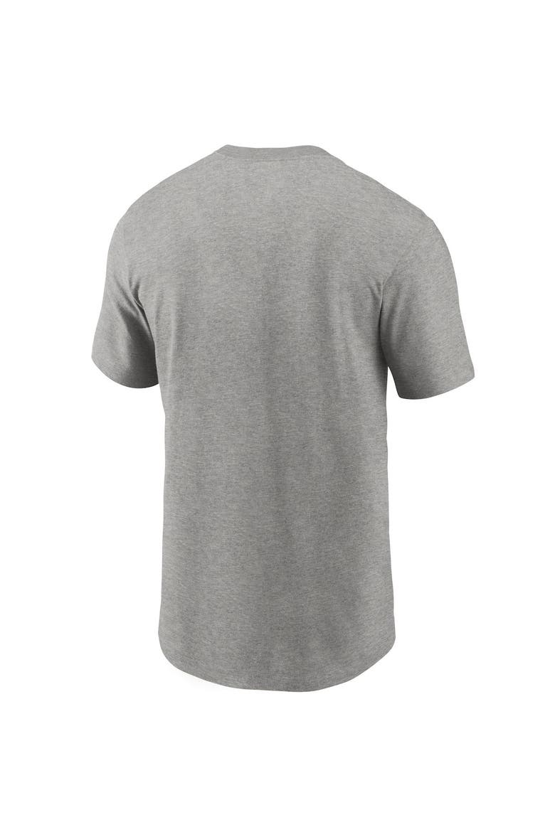 Men's Nike Heathered Gray Indianapolis Colts Primary Logo T-Shirt, Alternate, color, Heather Gray