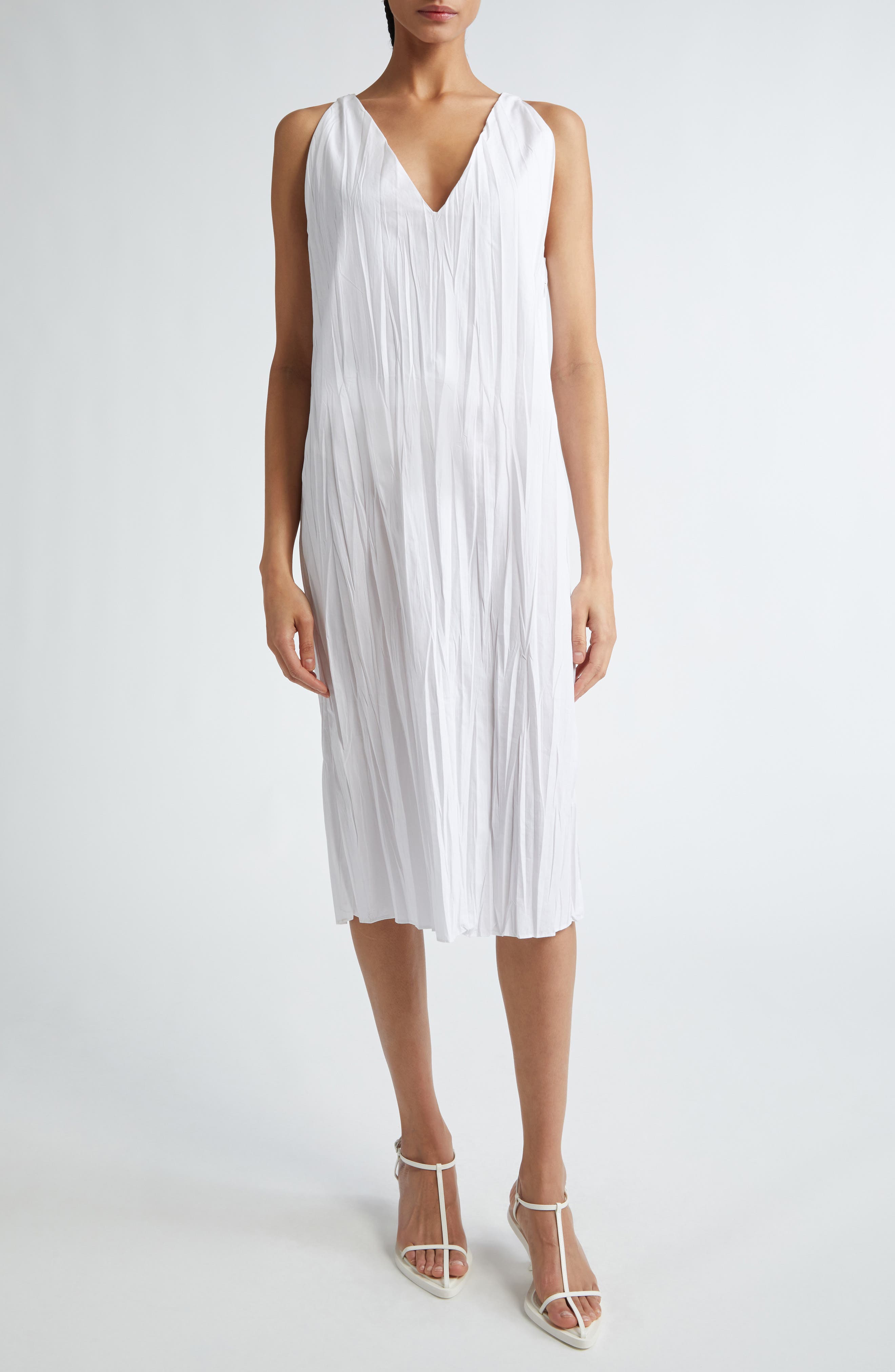 BITE Studios Creased Organic Cotton Shift Dress