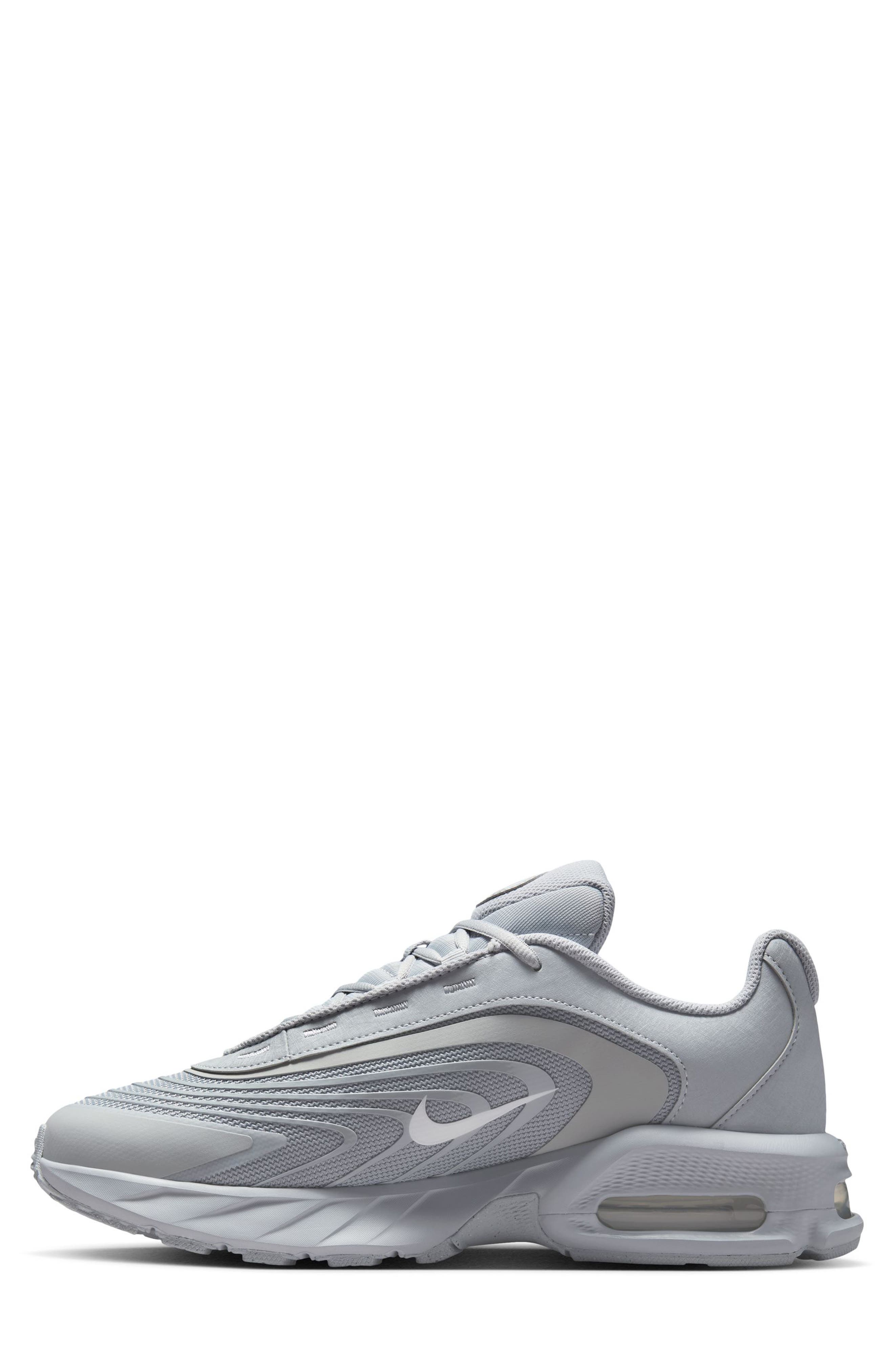 Nike Air Max Fire Sneaker, Alternate, color, Wolf Grey/ White