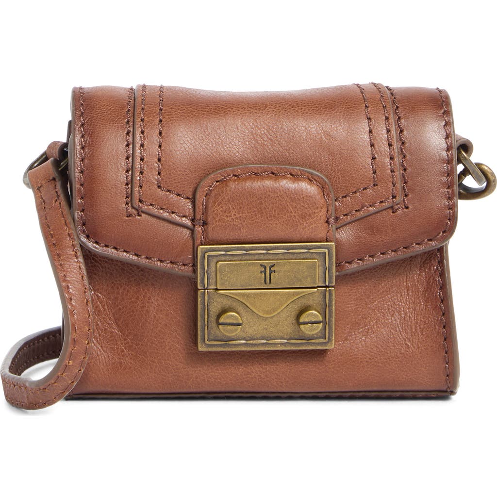 Frye Alex 4-way Mini Leather Bag In Brown