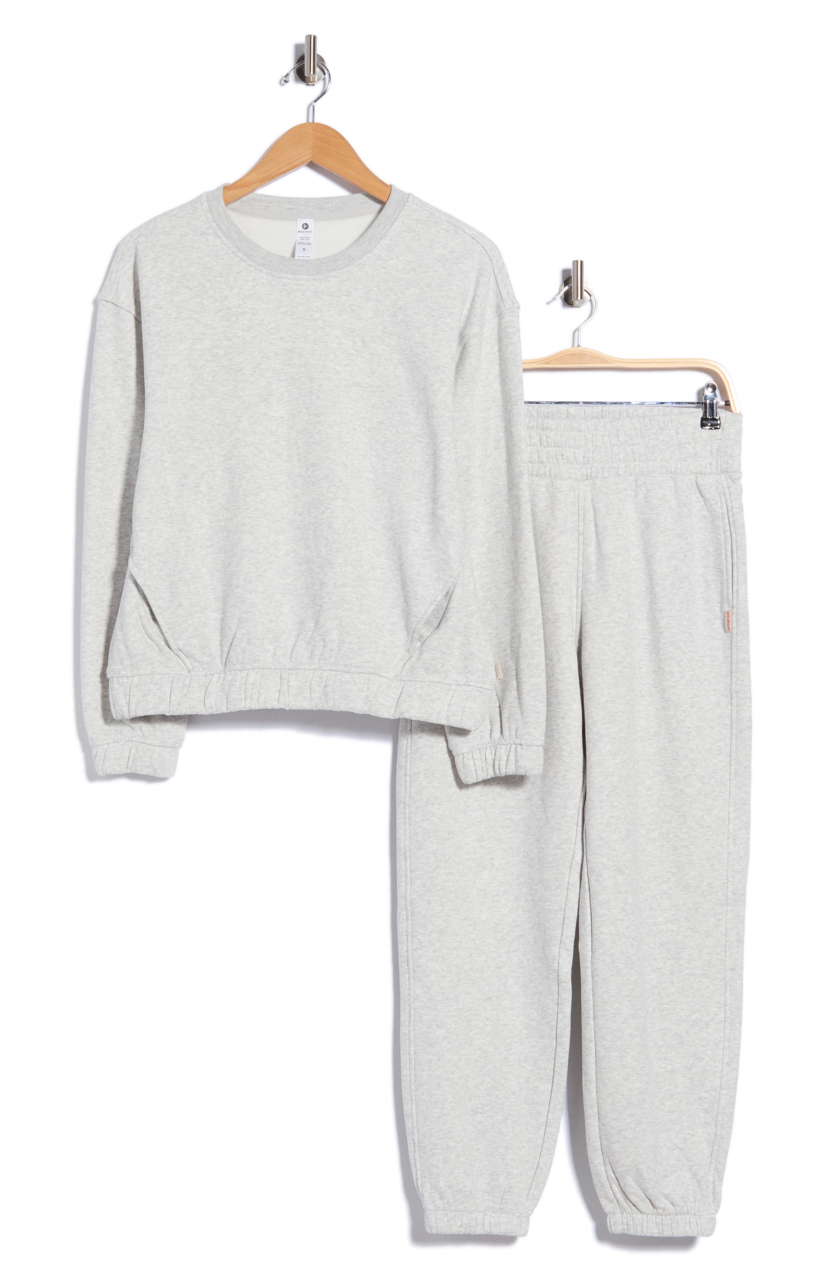 Bentley Anya Fleece Crewneck Sweatshirt & Joggers Lounge Set