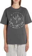 Moncler Cockerel Logo Cotton Graphic Tee