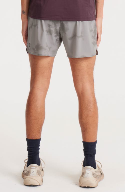 Roark Alta 5 Drawstring Shorts In Gray