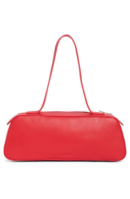 Bcbg Minimalist East West Shoulder Bag In Red