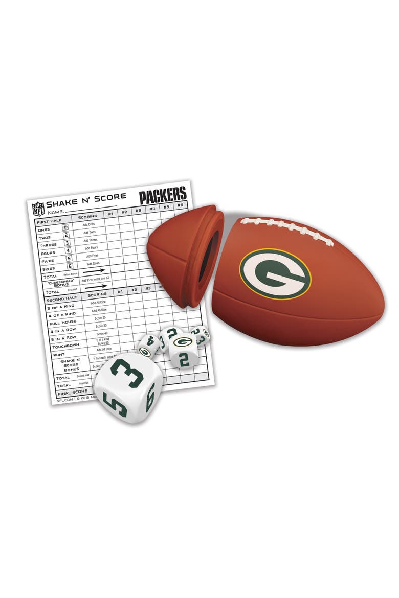 Green Bay Packers Shake n' Score, Alternate, color, Multicolor