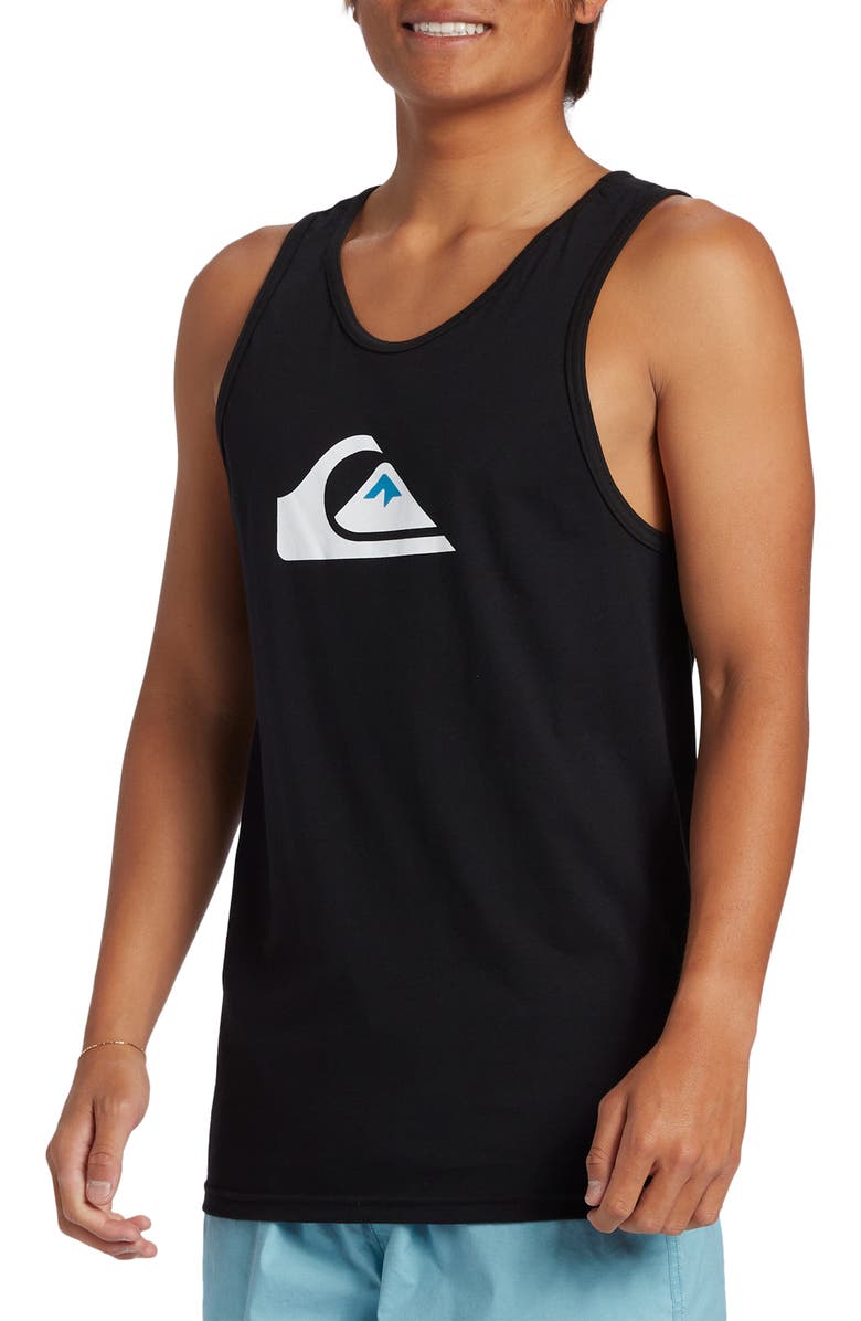 Quiksilver Logo Cotton Tank, Alternate, color, 