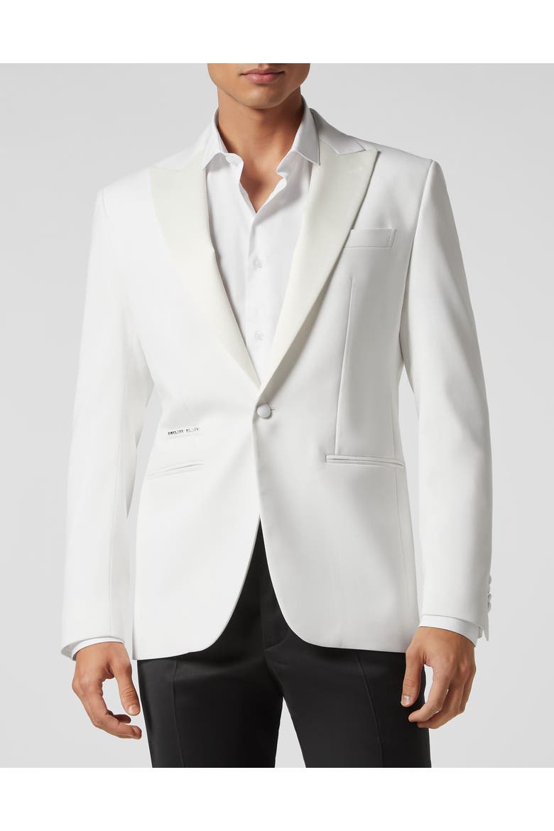 Blazer Men, Main, color, white