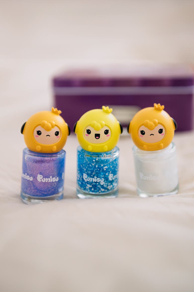 Water Based Peel Off Kids 3 Color Nail Polish Set, Alternate, color, Snowcone