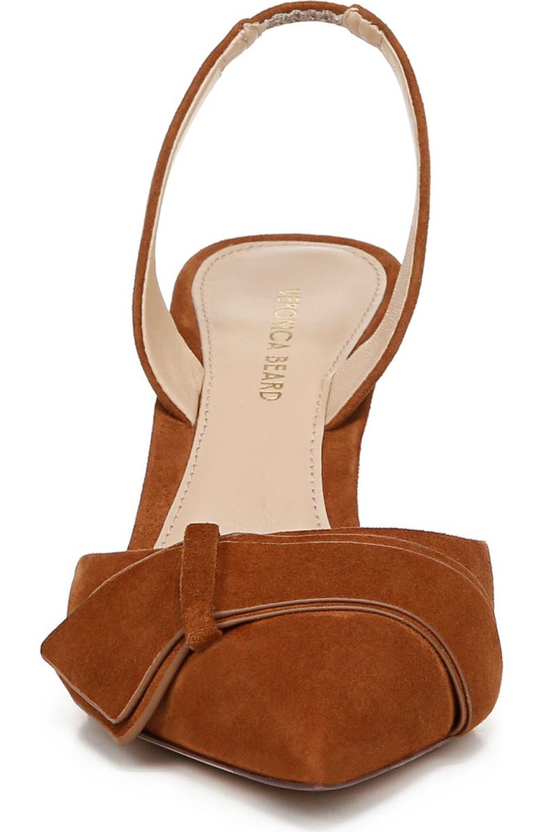 Veronica Beard Lisbeth Slingback Pump, Alternate, color, Caramel