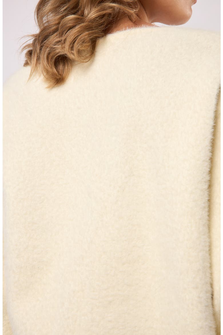V-Neck Cardigan, Alternate, color, IVORY