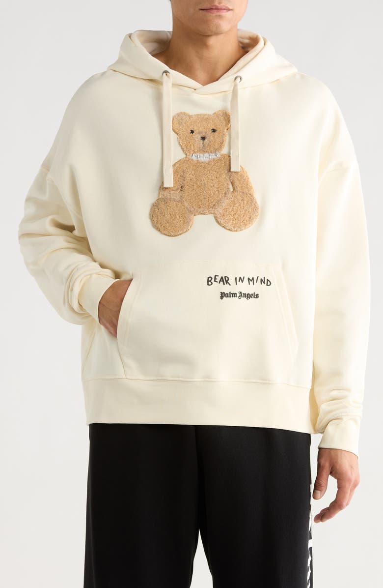 Palm Angels Bear in Mind Hoodie, Main, color, 