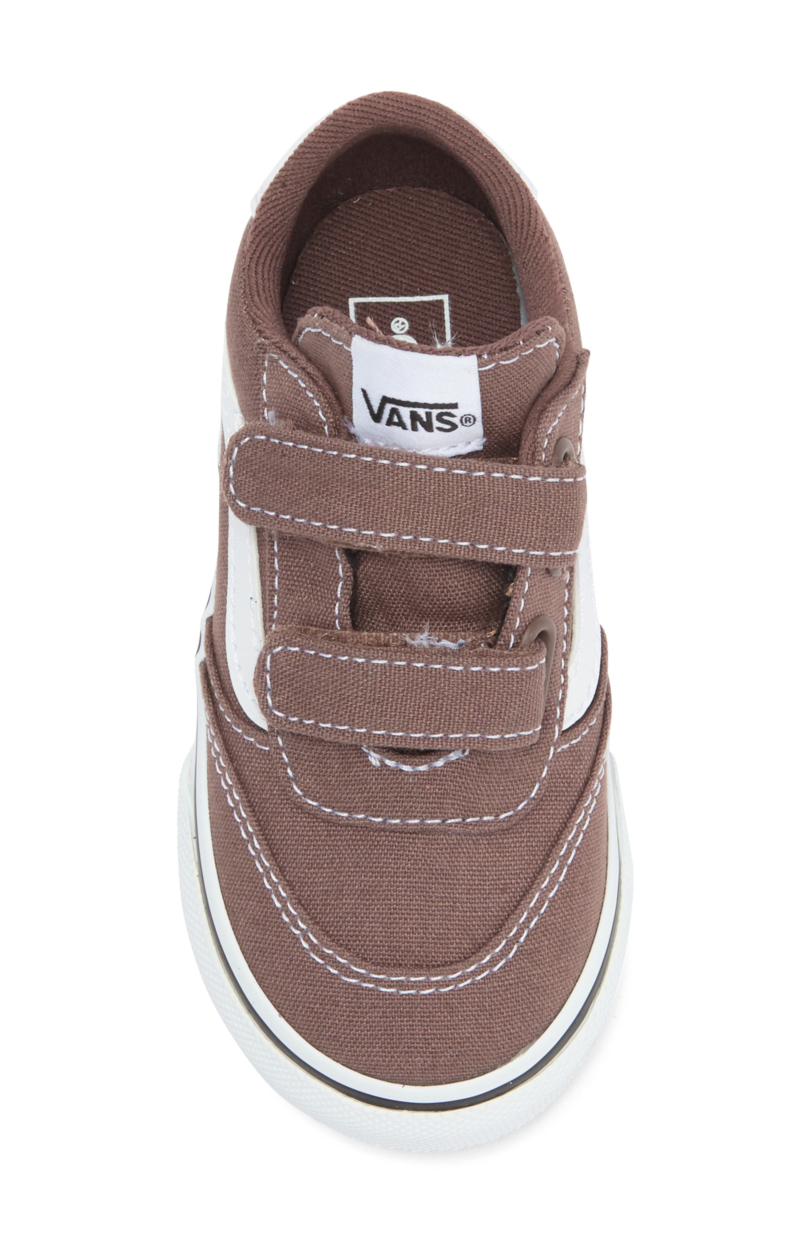 Kids' Brooklyn Low Top Sneaker, Alternate, color, CANVAS DEEP TAUPE