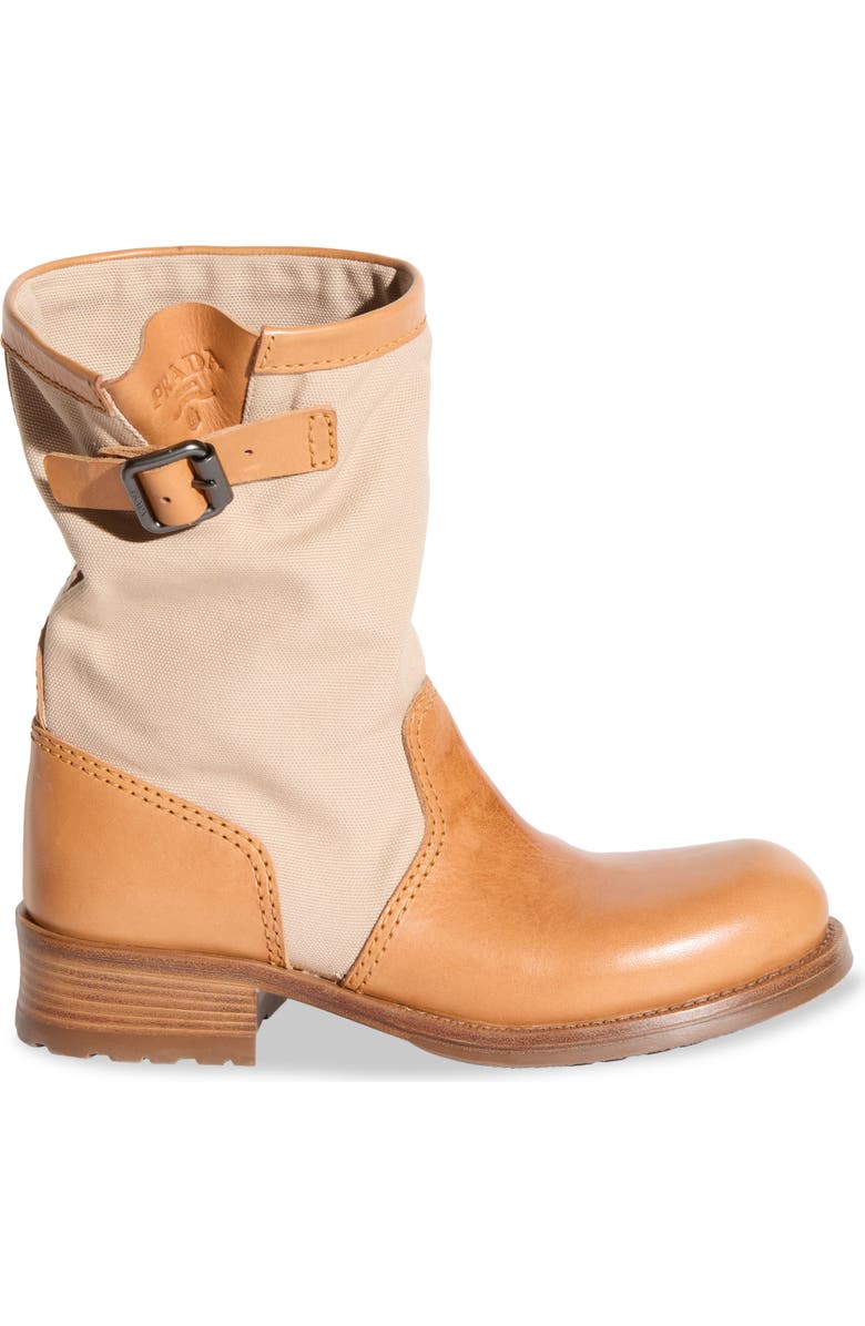 Prada Canvas Boot, Alternate, color, Corda