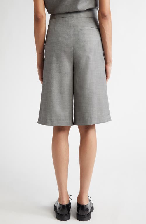 LOULOU STUDIO LOULOU DE SAISON SOAN TAILORED VIRGIN WOOL BERMUDA SHORTS 