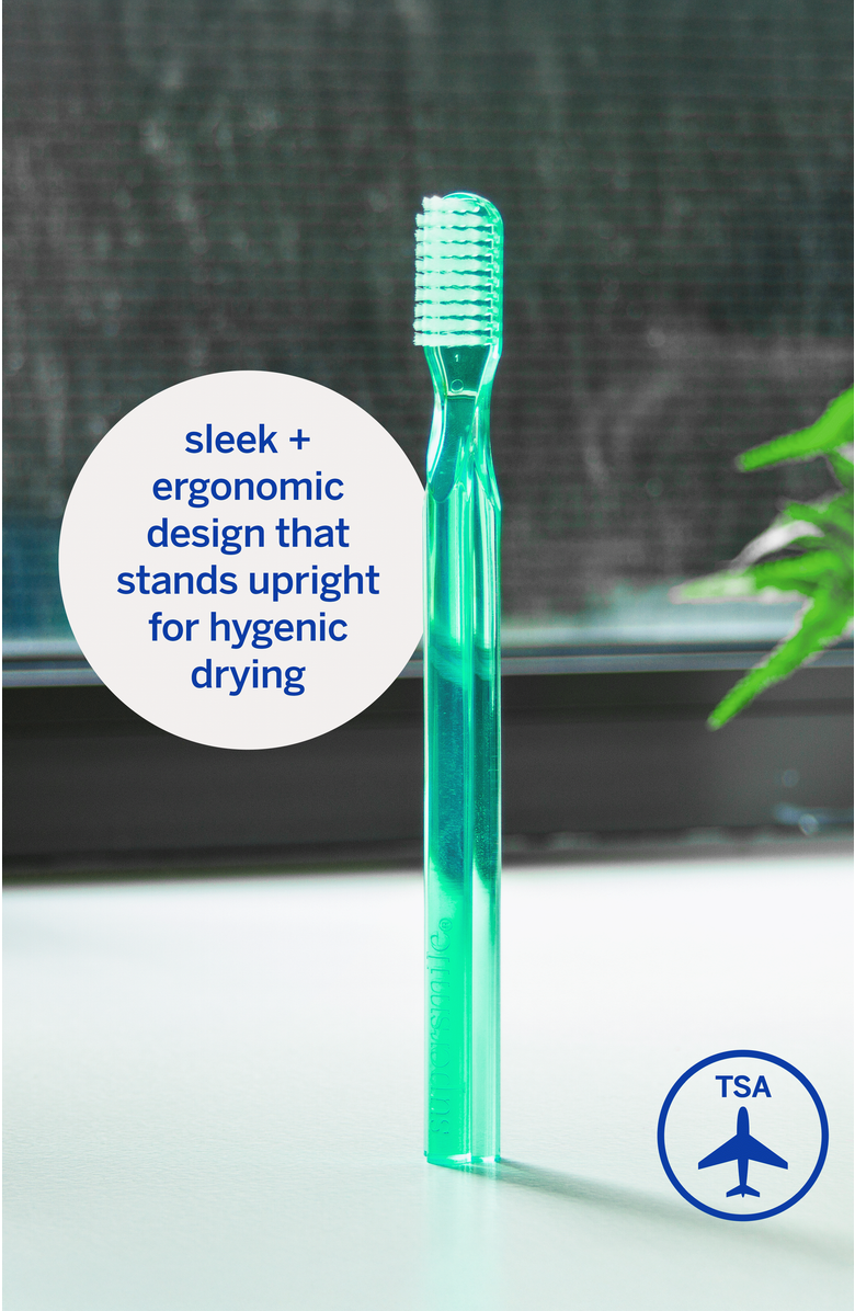 Supersmile 2-Pack Supersmile New Generation 45° Patented Long toothbrush Green, Alternate, color, Green