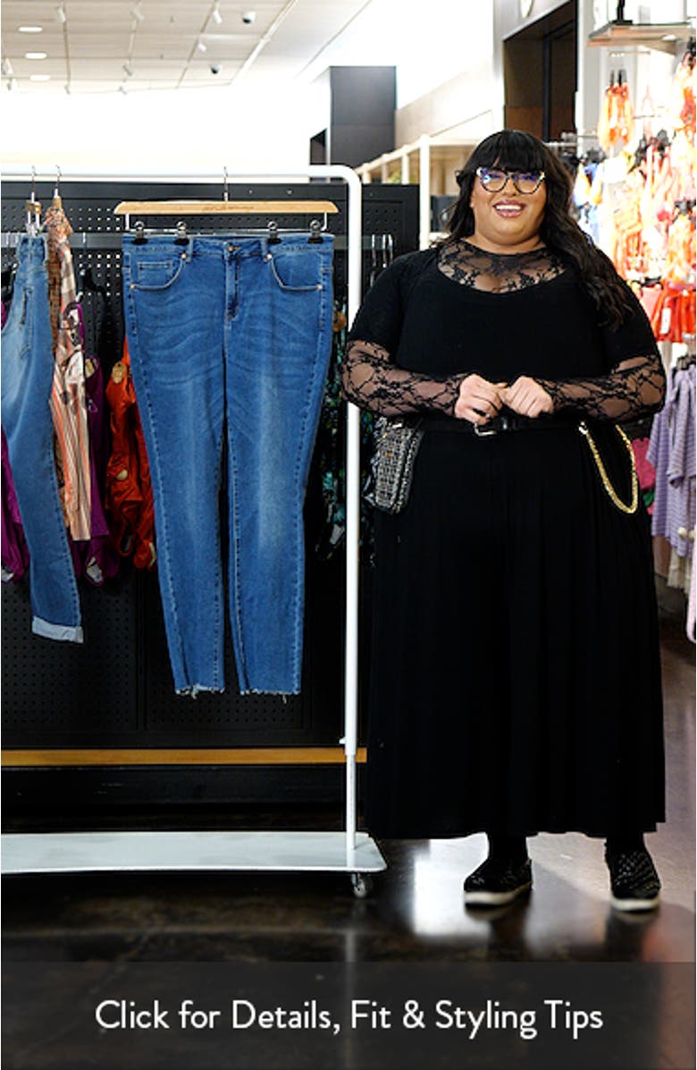 Raw Hem Straight Leg Jeans, sales video thumbnail