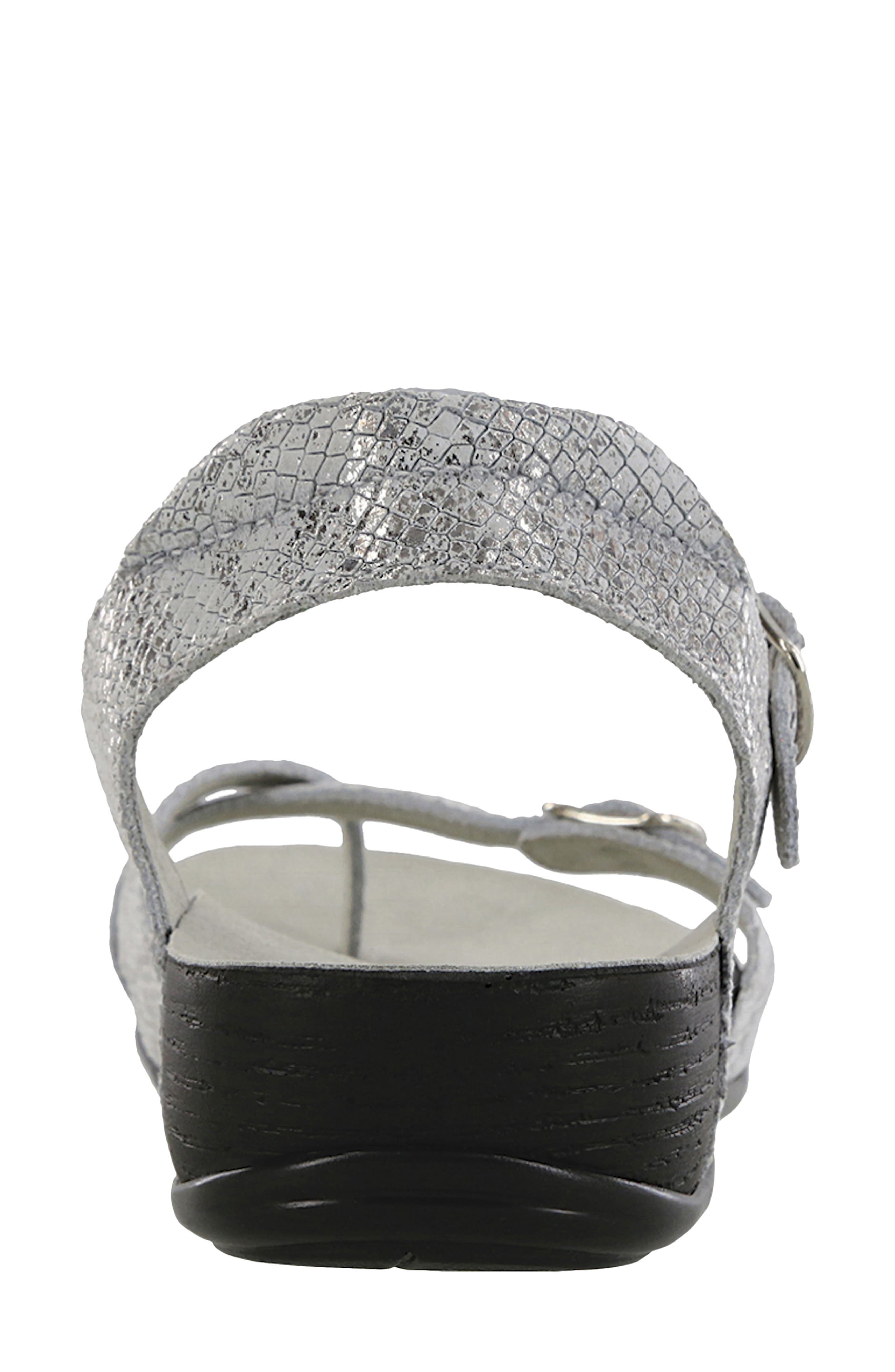 Pampa Wedge Sandal, Alternate, color, PLATA