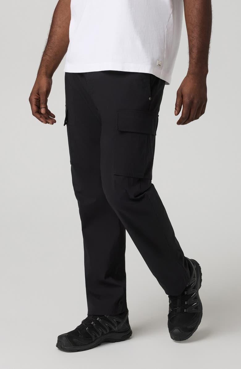 Vuori Kore Cargo Pants, Alternate, color, Black