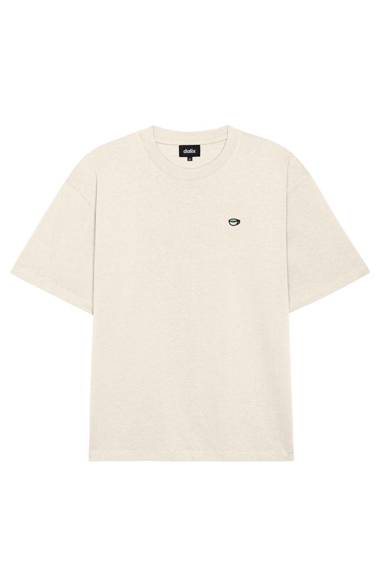 Mens Lil Matcha Heavy Weight Cotton Tee, Main, color, Bone