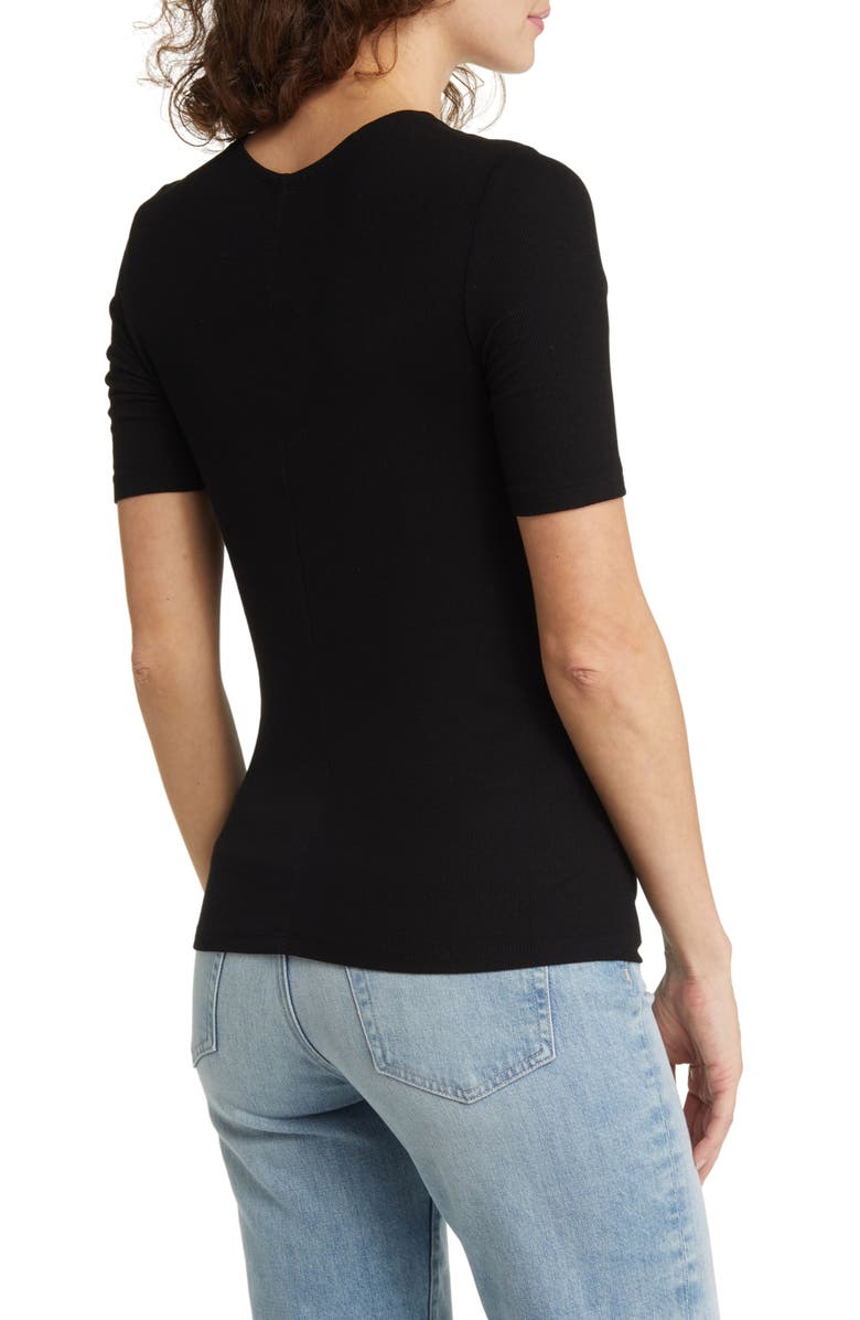AG Jane Fitted Crewneck T-Shirt, Alternate, color,