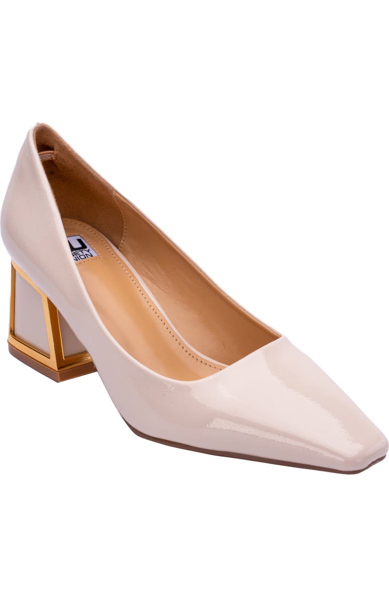 NINETY UNION Blink Block Heel Pump, Main, color, Beige