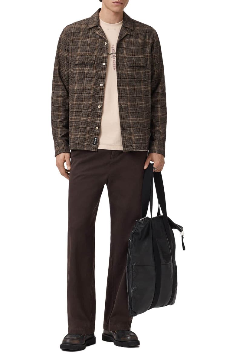 AllSaints Knox Embroidered Graphic T-Shirt, Alternate, color, Phantom White