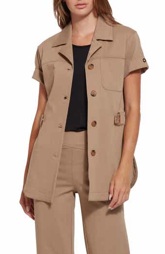 Lysse Valley Waist Cinch Short Sleeve Jacket