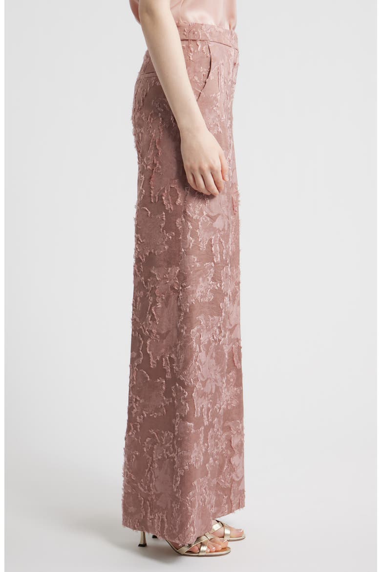 Alma Floral Jacquard Pants, Alternate, color, ASH ROSE