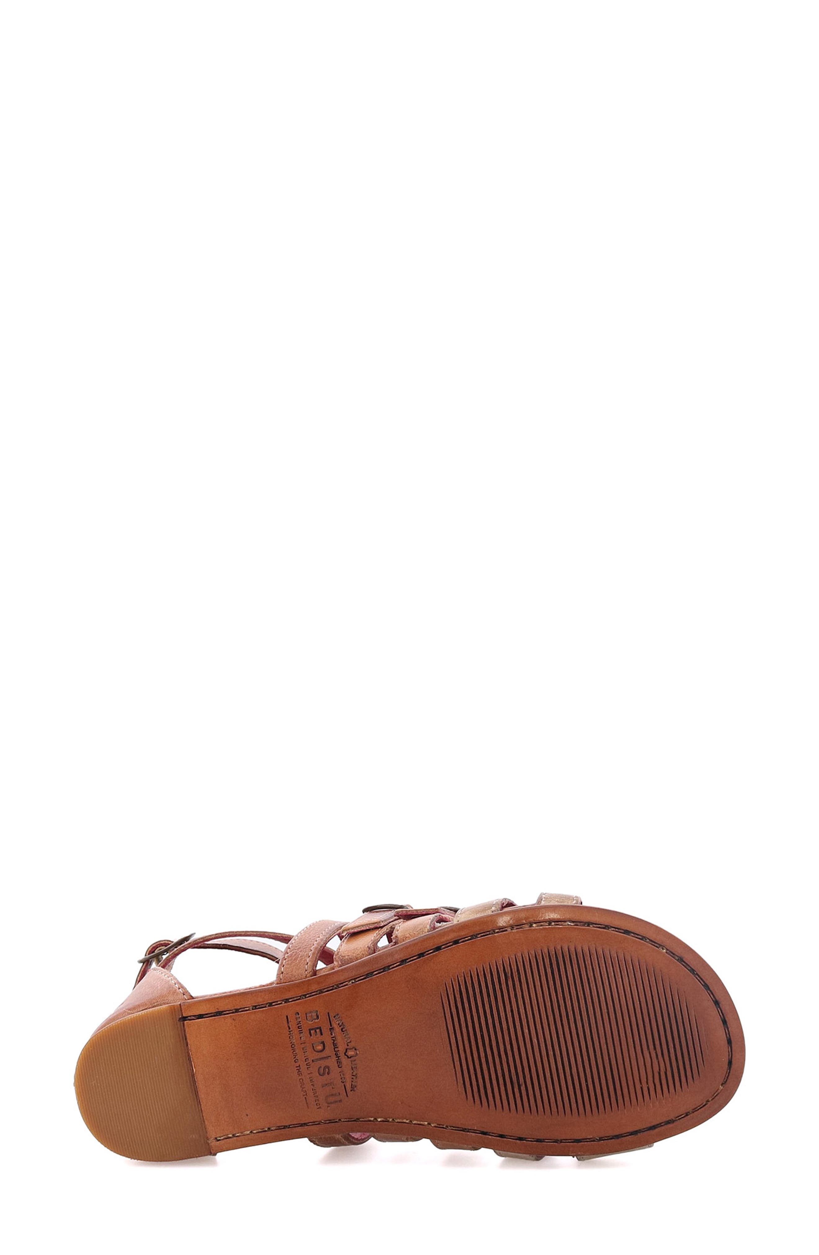 Miya Gladiator Sandal, Alternate, color, CAFE LATTE RUSTIC