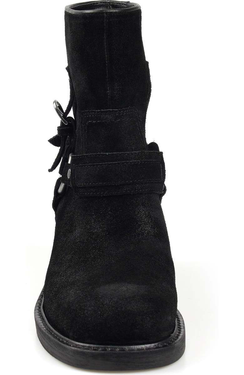 Candie's Fridda Moto Bootie, Alternate, color, Black