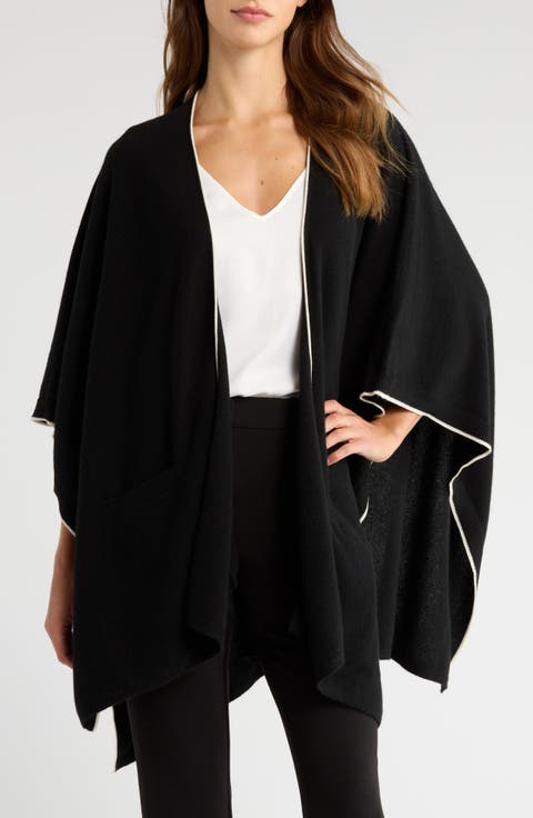 Tipped Cashmere Wrap