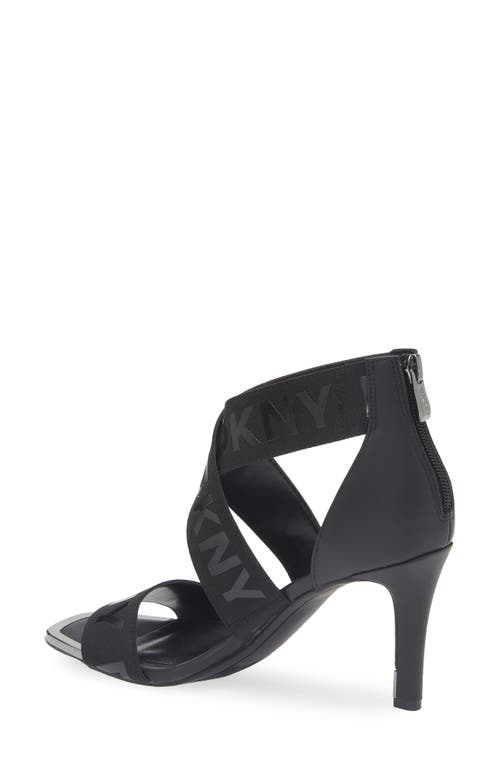 Shop Dkny Bronx Sandal In Black