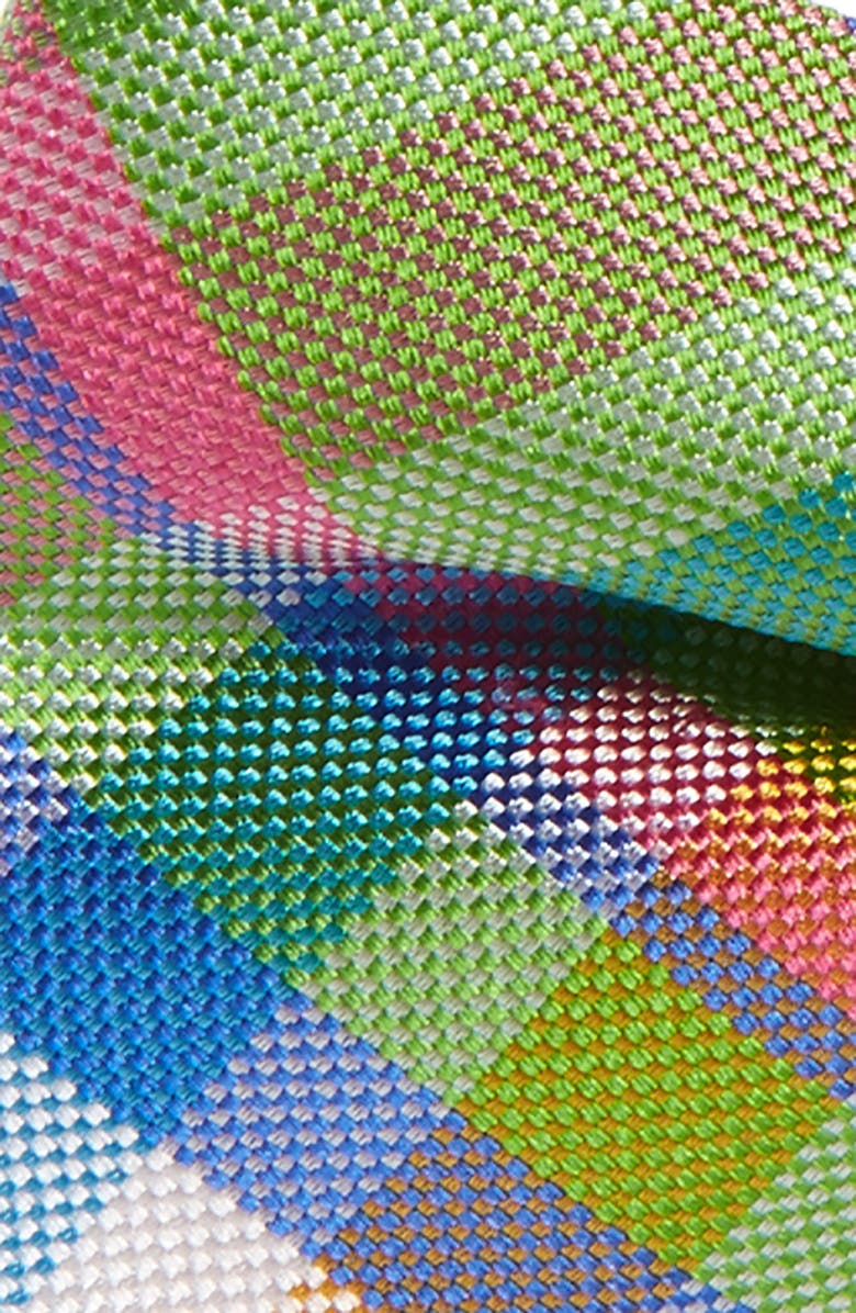 Nordstrom Plaid Silk Bow Tie, Alternate, color, 