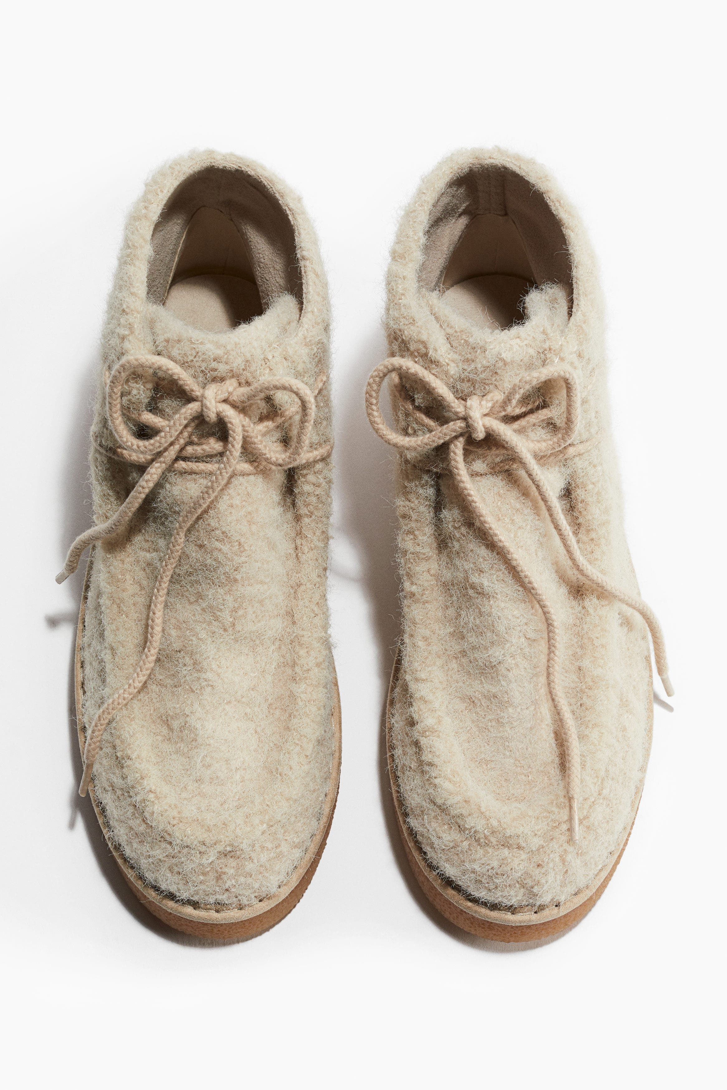 Lace-up Boots, Alternate, color, Light beige