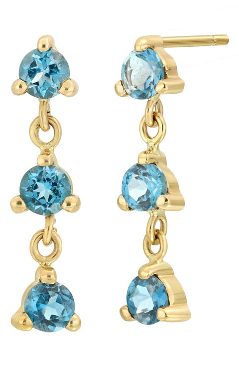Semiprecious Stones Drop Earrings (Nordstrom Exclusive)