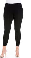 24seven Comfort Apparel Stretch Ankle Length Leggings