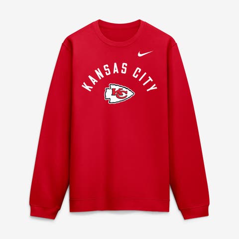 Men's Nike Red Kansas City Chiefs Primetime Club Sweatshirt