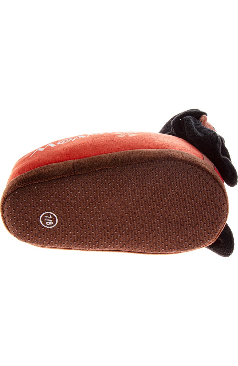 Disney Moana Slippers Girls, Alternate, color, Orange Brown