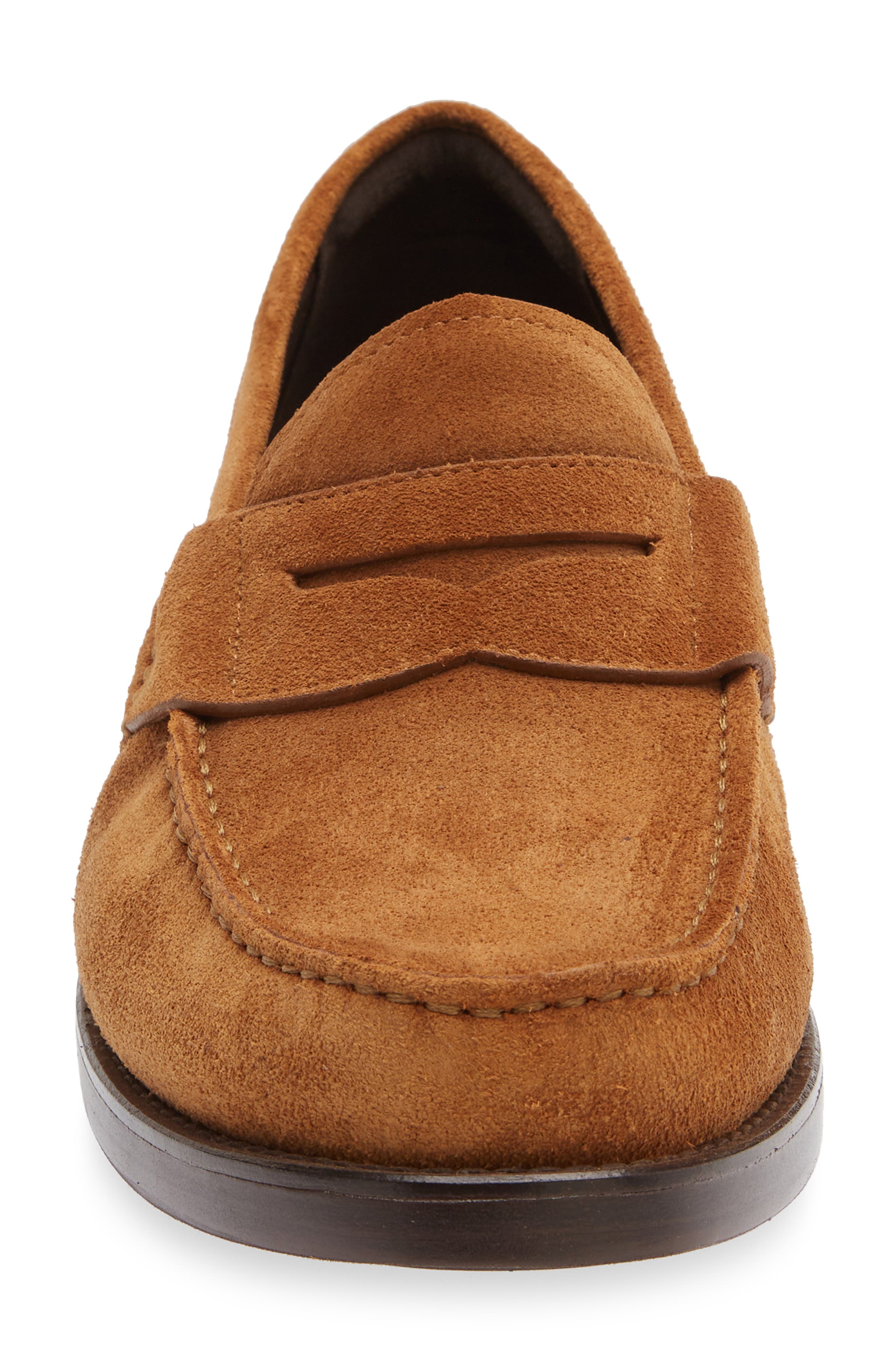 Pinch Penny FlexCraft Loafer, Alternate, color, TOBACCO SUEDE / DARK BROWN