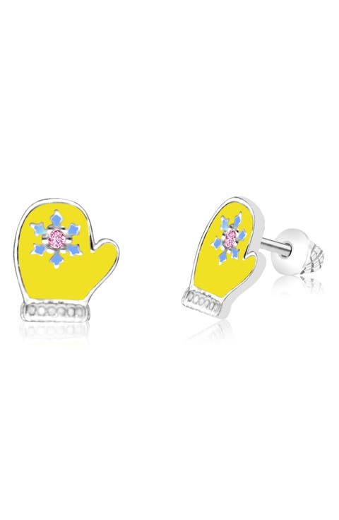 Kids' Mitton Stud Earrings