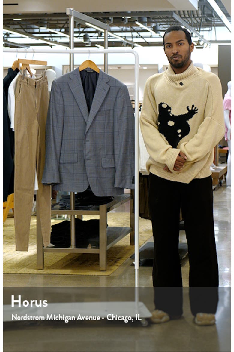 Plaid Wool Blend Sport Coat video
