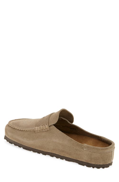 Birkenstock Naples Wrapped Suede Mules