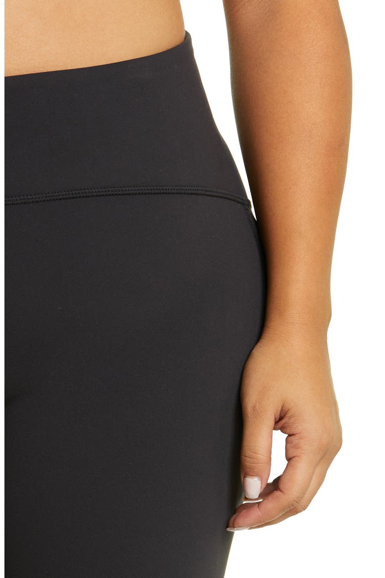 Studio Luxe High Waist Leggings, Alternate, color, BLACK